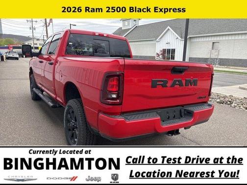 Flame Red Clearcoat 2026 RAM 2500 Tradesman
