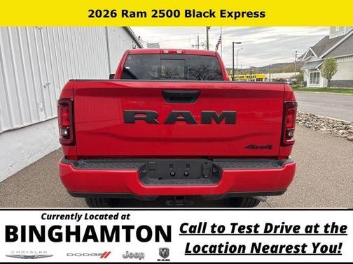 Flame Red Clearcoat 2026 RAM 2500 Tradesman