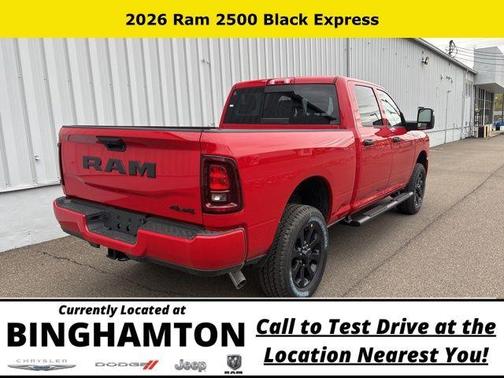 Flame Red Clearcoat 2026 RAM 2500 Tradesman