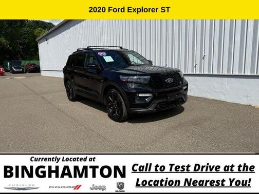 Black Metallic 2020 Ford Explorer ST
