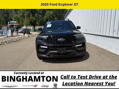 Black Metallic 2020 Ford Explorer ST