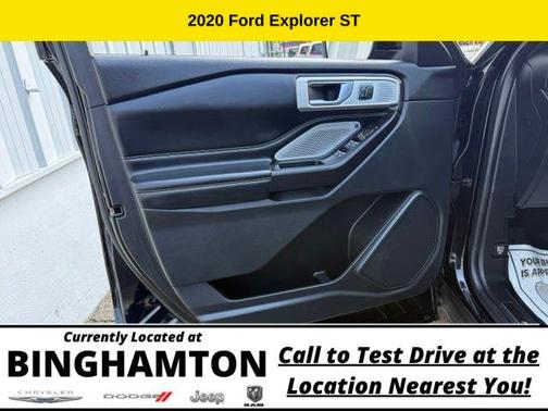 Black Metallic 2020 Ford Explorer ST