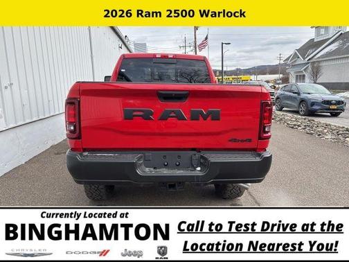 Flame Red Clearcoat 2026 RAM 2500 Tradesman