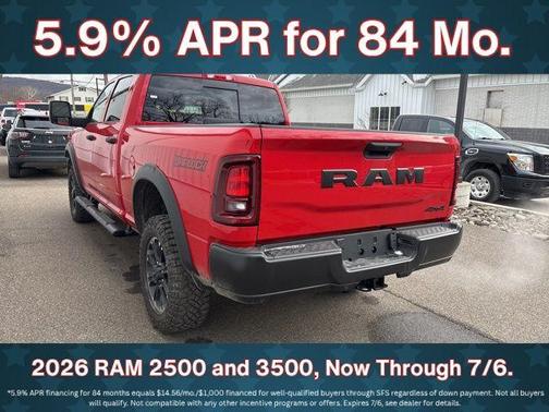 Flame Red Clearcoat 2026 RAM 2500 Tradesman