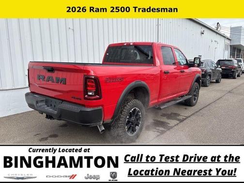 Flame Red Clearcoat 2026 RAM 2500 Tradesman