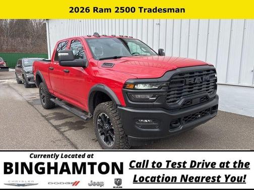 Flame Red Clearcoat 2026 RAM 2500 Tradesman