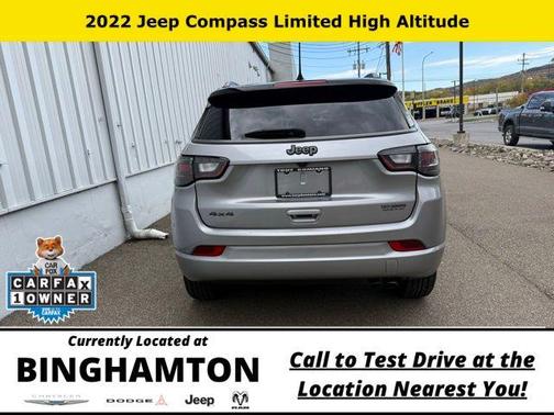 Billet Silver Metallic Clearcoat 2022 Jeep Compass Altitude
