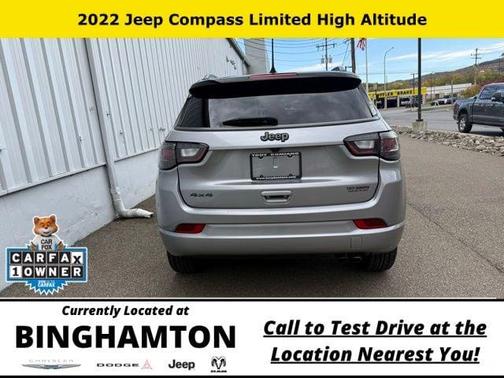 Billet Silver Metallic Clearcoat 2022 Jeep Compass Altitude