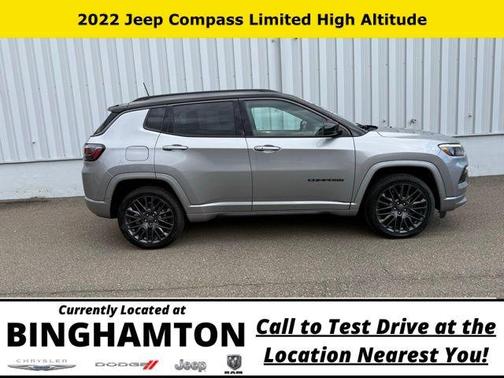 Billet Silver Metallic Clearcoat 2022 Jeep Compass Altitude