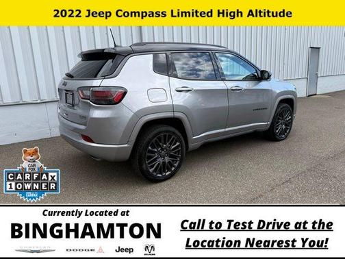 Billet Silver Metallic Clearcoat 2022 Jeep Compass Altitude