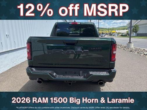 Serrano Red 2026 RAM 1500 Big Horn/Lone Star