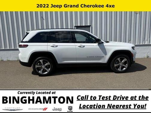 Bright White Clearcoat 2022 Jeep Grand Cherokee 4xe Base