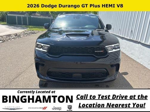 DB Black Crystal Clearcoat 2026 Dodge Durango GT Plus HEMI V8