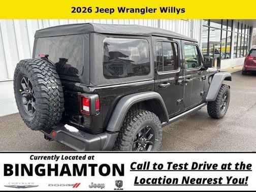 Black Clearcoat 2026 Jeep Wrangler Sport