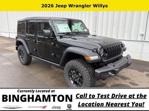 Black Clearcoat 2026 Jeep Wrangler Sport