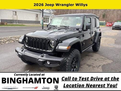 Black Clearcoat 2026 Jeep Wrangler Sport