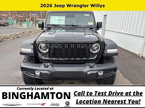 Black Clearcoat 2026 Jeep Wrangler Sport