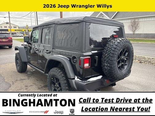 Black Clearcoat 2026 Jeep Wrangler Sport