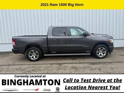 Granite Crystal Clearcoat Metallic 2021 RAM 1500 Big Horn