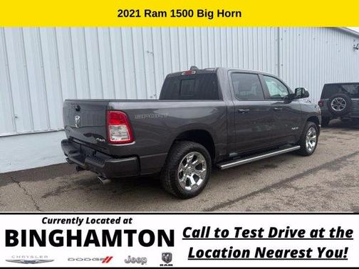 Granite Crystal Clearcoat Metallic 2021 RAM 1500 Big Horn