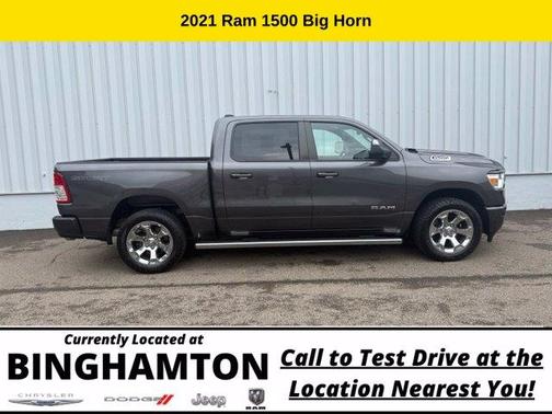 Granite Crystal Clearcoat Metallic 2021 RAM 1500 Big Horn