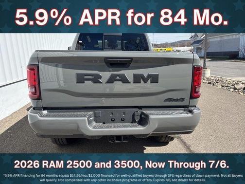 Ceramic Gray Clearcoat 2026 RAM 2500 Tradesman