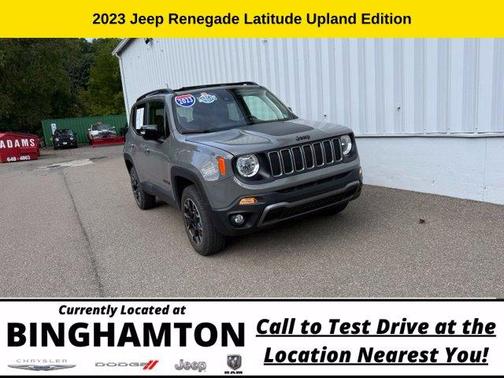 Sting Gray Clearcoat 2023 Jeep Renegade Latitude