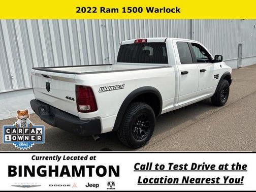 Bright White Clearcoat 2022 RAM 1500 Classic SLT