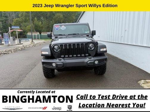 Granite Crystal Clearcoat Metallic 2023 Jeep Wrangler Sport