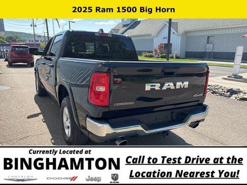 Diamond Black 2025 RAM 1500 Big Horn/Lone Star
