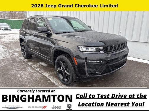 Diamond Black 2026 Jeep Grand Cherokee Limited