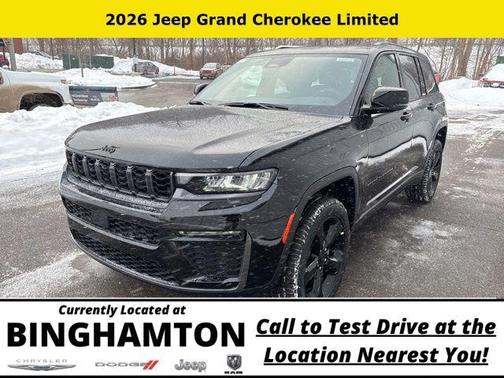 Diamond Black 2026 Jeep Grand Cherokee Limited