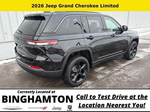 Diamond Black 2026 Jeep Grand Cherokee Limited