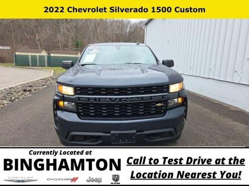 Shadow Gray Metallic 2022 Chevrolet Silverado 1500 Limited Custom