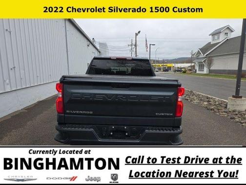 Shadow Gray Metallic 2022 Chevrolet Silverado 1500 Limited Custom