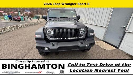 Granite Crystal Clearcoat Metallic 2026 Jeep Wrangler Sport