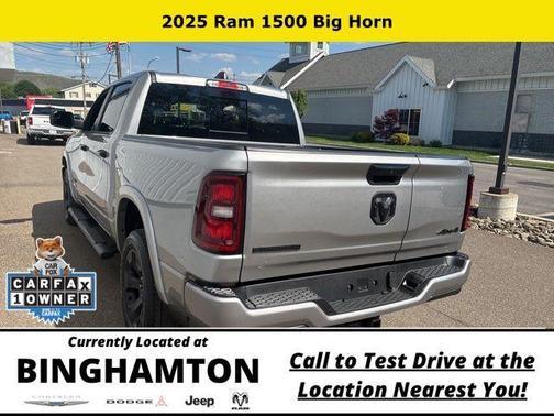 Billet Silver Metallic Clearcoat 2025 RAM 1500 Big Horn/Lone Star
