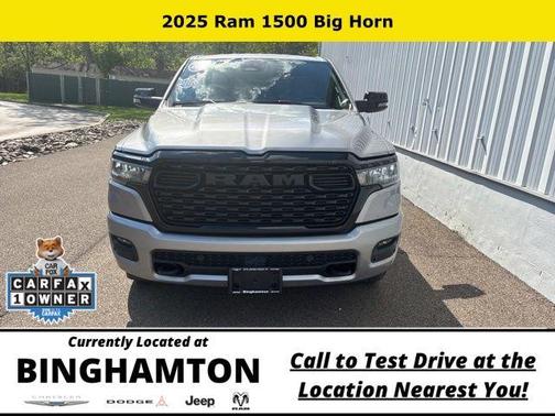 Billet Silver Metallic Clearcoat 2025 RAM 1500 Big Horn/Lone Star