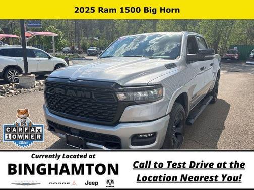 Billet Silver Metallic Clearcoat 2025 RAM 1500 Big Horn/Lone Star