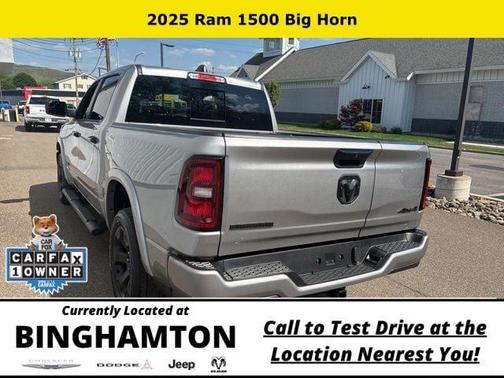 Billet Silver Metallic Clearcoat 2025 RAM 1500 Big Horn/Lone Star