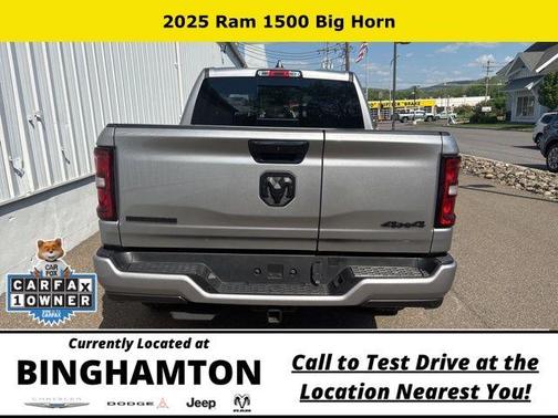 Billet Silver Metallic Clearcoat 2025 RAM 1500 Big Horn/Lone Star