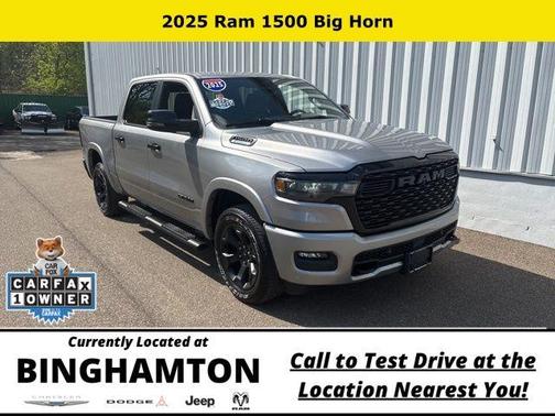 Billet Silver Metallic Clearcoat 2025 RAM 1500 Big Horn/Lone Star