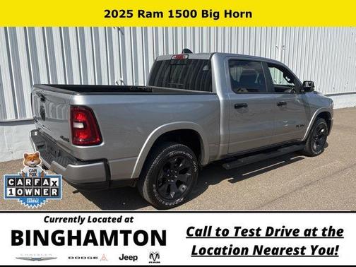 Billet Silver Metallic Clearcoat 2025 RAM 1500 Big Horn/Lone Star
