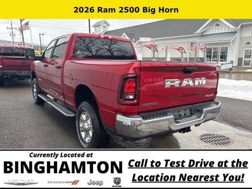 Molten Red Pearlcoat 2026 RAM 2500 Big Horn