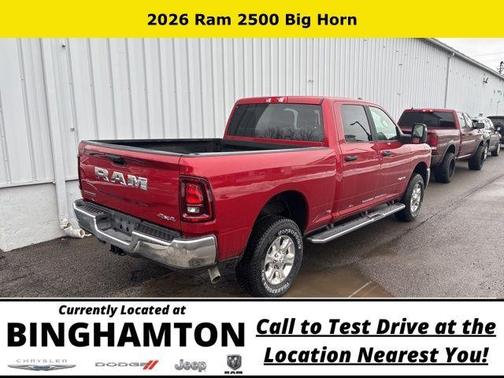 Molten Red Pearlcoat 2026 RAM 2500 Big Horn