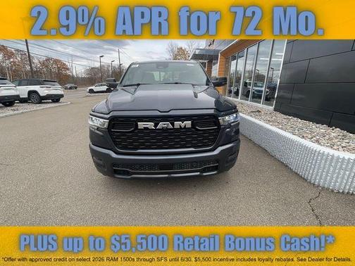 Blue Metallic 2026 RAM 1500 Big Horn/Lone Star