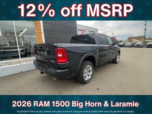 Blue Metallic 2026 RAM 1500 Big Horn/Lone Star
