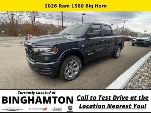 Blue Metallic 2026 RAM 1500 Big Horn/Lone Star