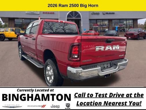 Molten Red Pearlcoat 2026 RAM 2500 Big Horn