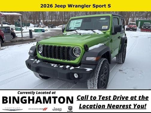 Mojito! Clearcoat 2026 Jeep Wrangler Sport